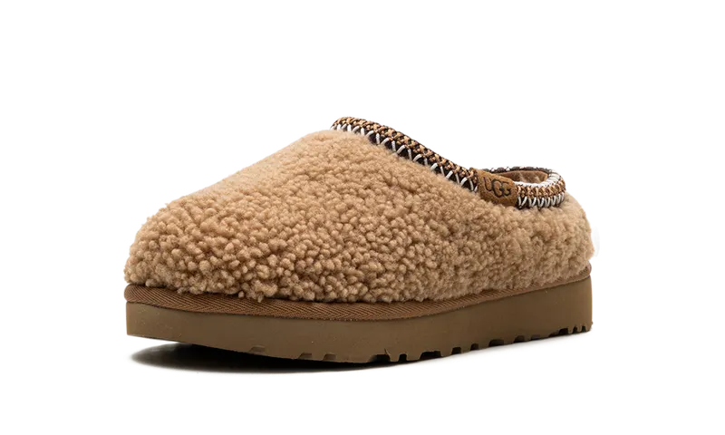 Ugg Tasman Maxi Curly Slide “Chestnut” (1158356-CHE)
