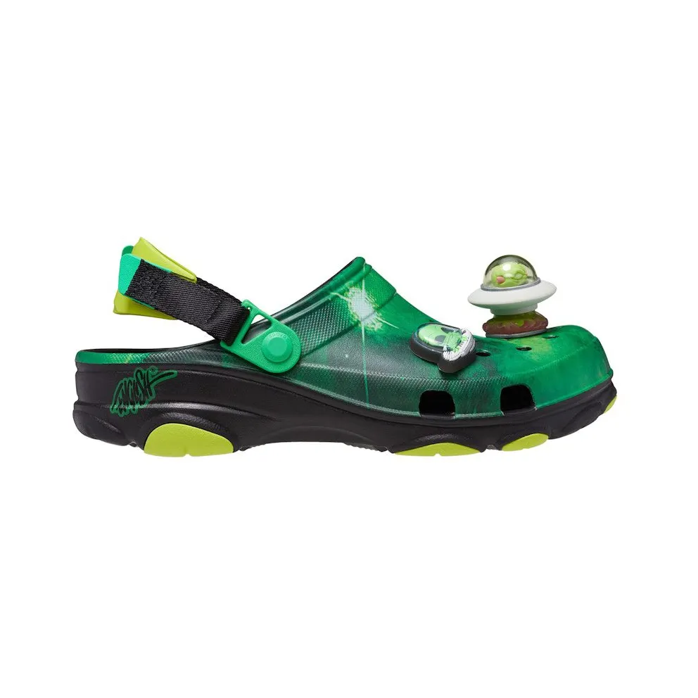 Crocs All-Terrain Clog Ron English Area 54 Green Galaxy (208137-0N4)