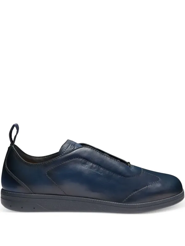 Santoni Klassische Slip-On- – Blue (MBPL22109OCATOIL)