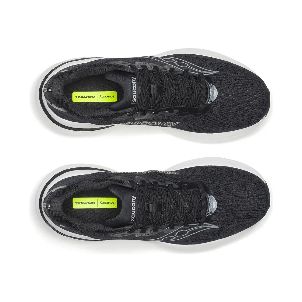 SAUCONY Ride 19 “Black / Silver” (S21055-100)