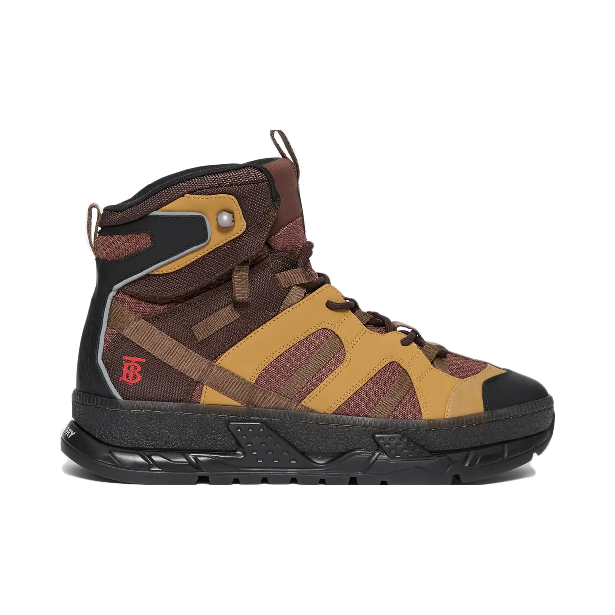Burberry Mesh Nubuck Union Dark Tan High (80134081)
