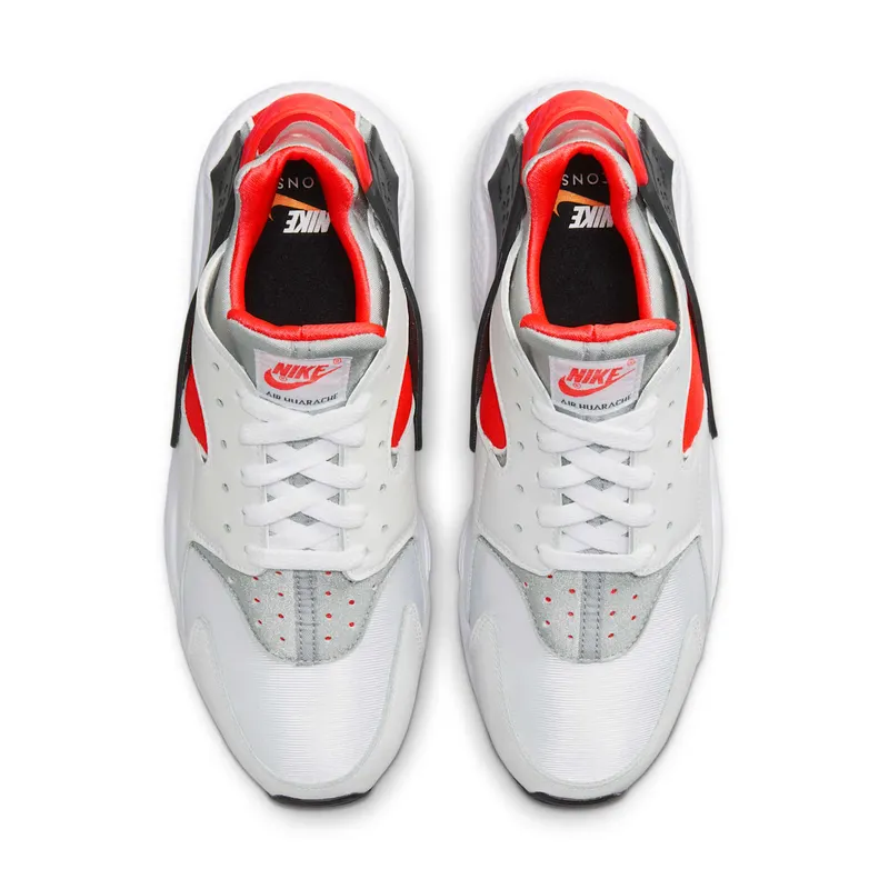 Nike Huarache Run Wht/Solar red “Solar Red” (DX4259-100)