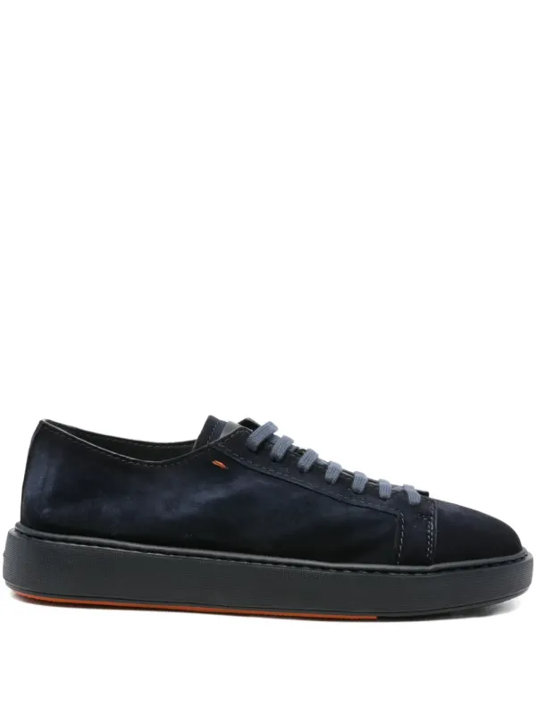 Santoni aus Wildleder – Blue (MBCD21571OCACAOL)