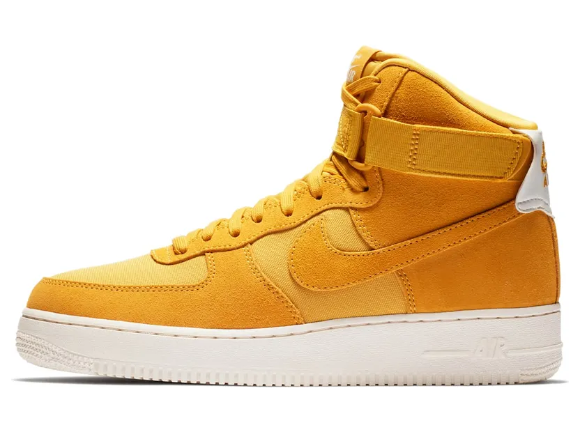 Nike Air Force 1 High ’07 Suede Yellow Ochre