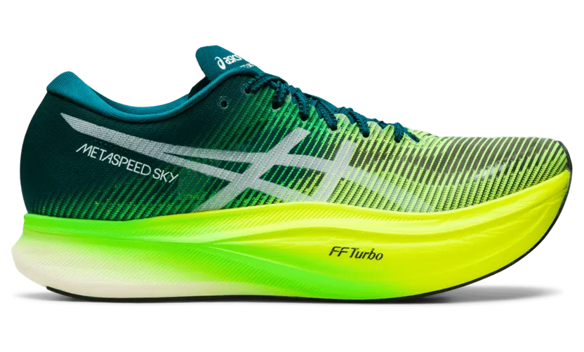 Asics Metaspeed Sky + Velvet Pine/Safety Yellow (1013A115.300)