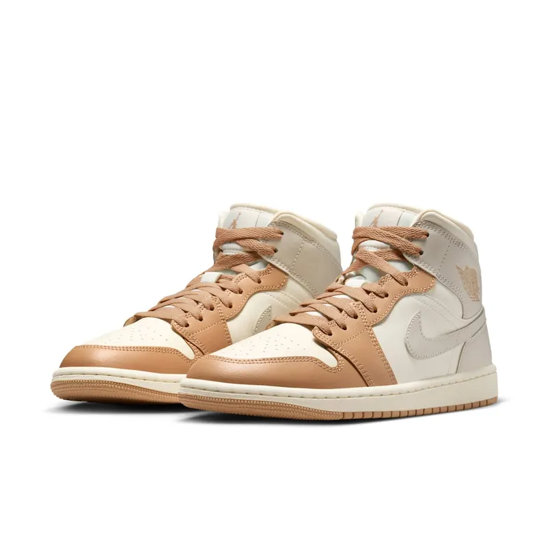 Air Jordan 1 Mid “Pale Ivory Hemp” (BQ6472-118)