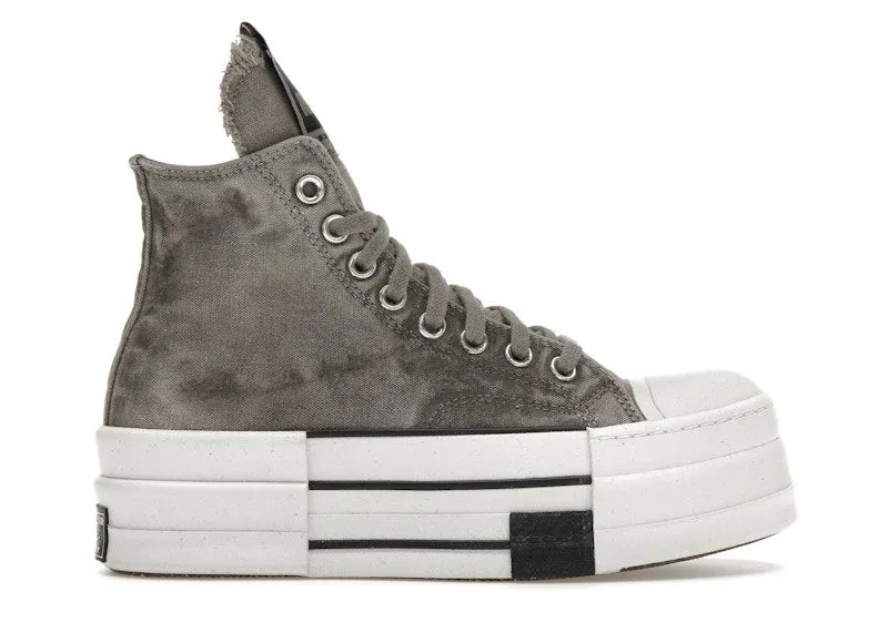 Converse DBL DRKSTAR Chuck Taylor All Star 70 Hi Rick Owens DRKSHDW Overdye Concrete (A06755C)