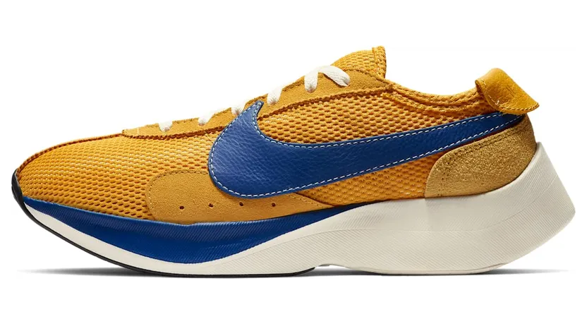 Nike Moon Racer Yellow Ochre Gym Blue