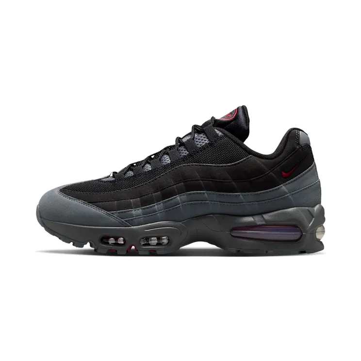 Nike Air Max 95 – “Black / Smoke Grey / Dark Smoke Grey / Tough Red” (HM4740-015)