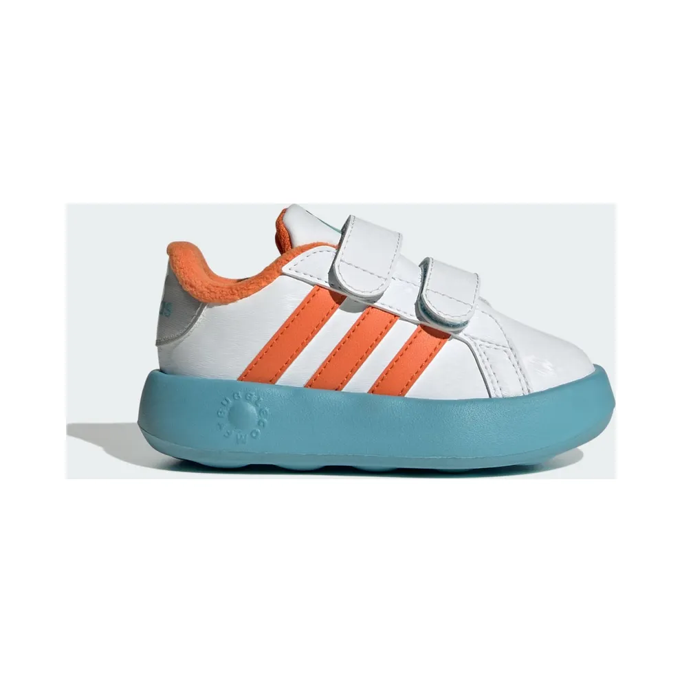 adidas Grand Court 2.0 Disney Olaf Cloud White Orange Preloved Blue (IF4058)