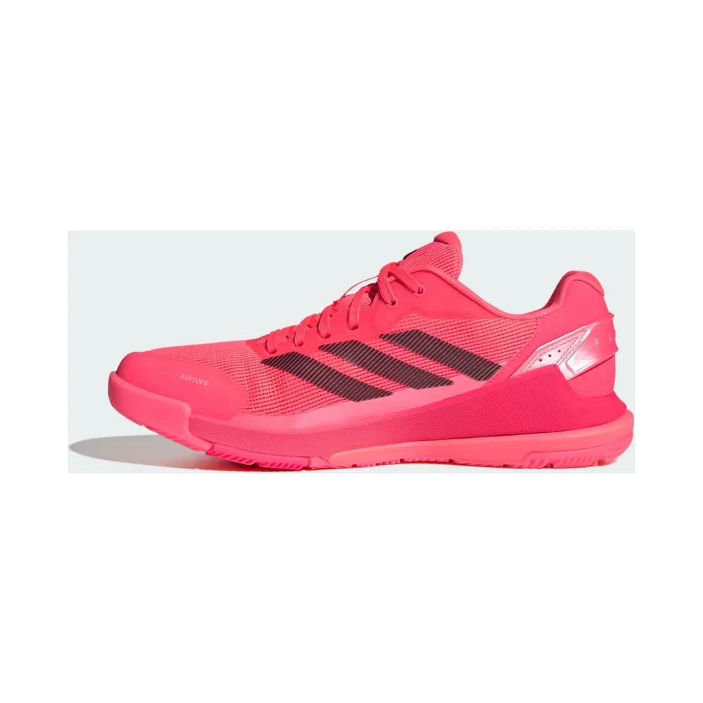 Adidas Crazyquick Padel Shoes Solar Turbo / Core Black / Lucid Red (KI3587)