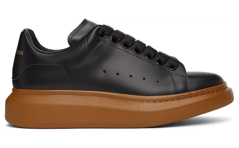 Alexander McQueen Black & Brown Oversized Sneakers (553680WHTQ4) (2)