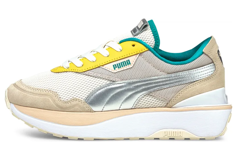 Puma Cruise Rider OQ dames Roze/Wit/Zilver (375073-01)