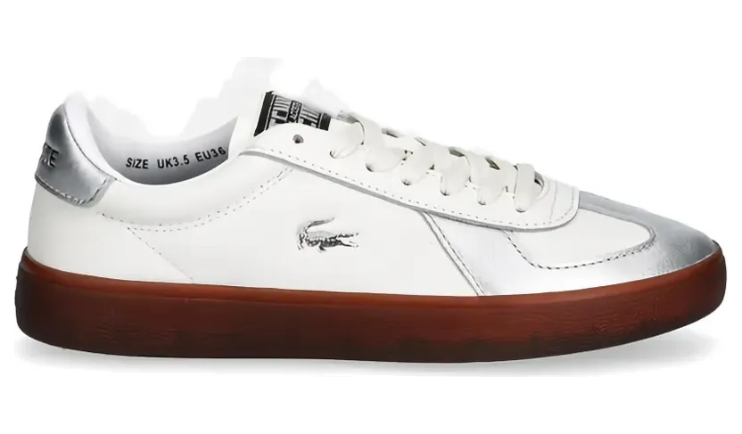 Lacoste Baseshot Pro Sneakers mit Einsätzen – Weiß (51SFA0176)
