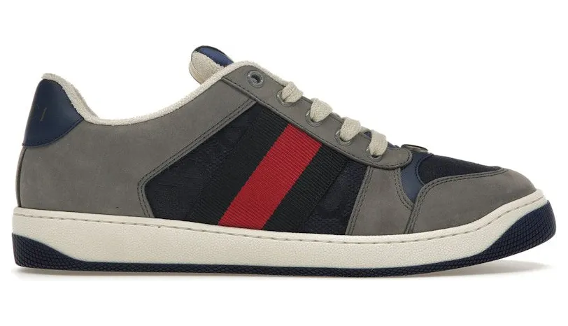 Gucci Screener GG Sneaker Grey Suede (576223FAA3T-4551)