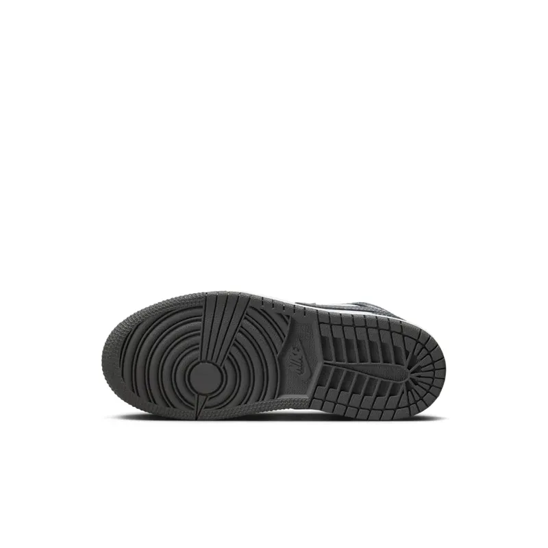 Jordan 1 Mid Black White Iron Grey (DQ8424-001)