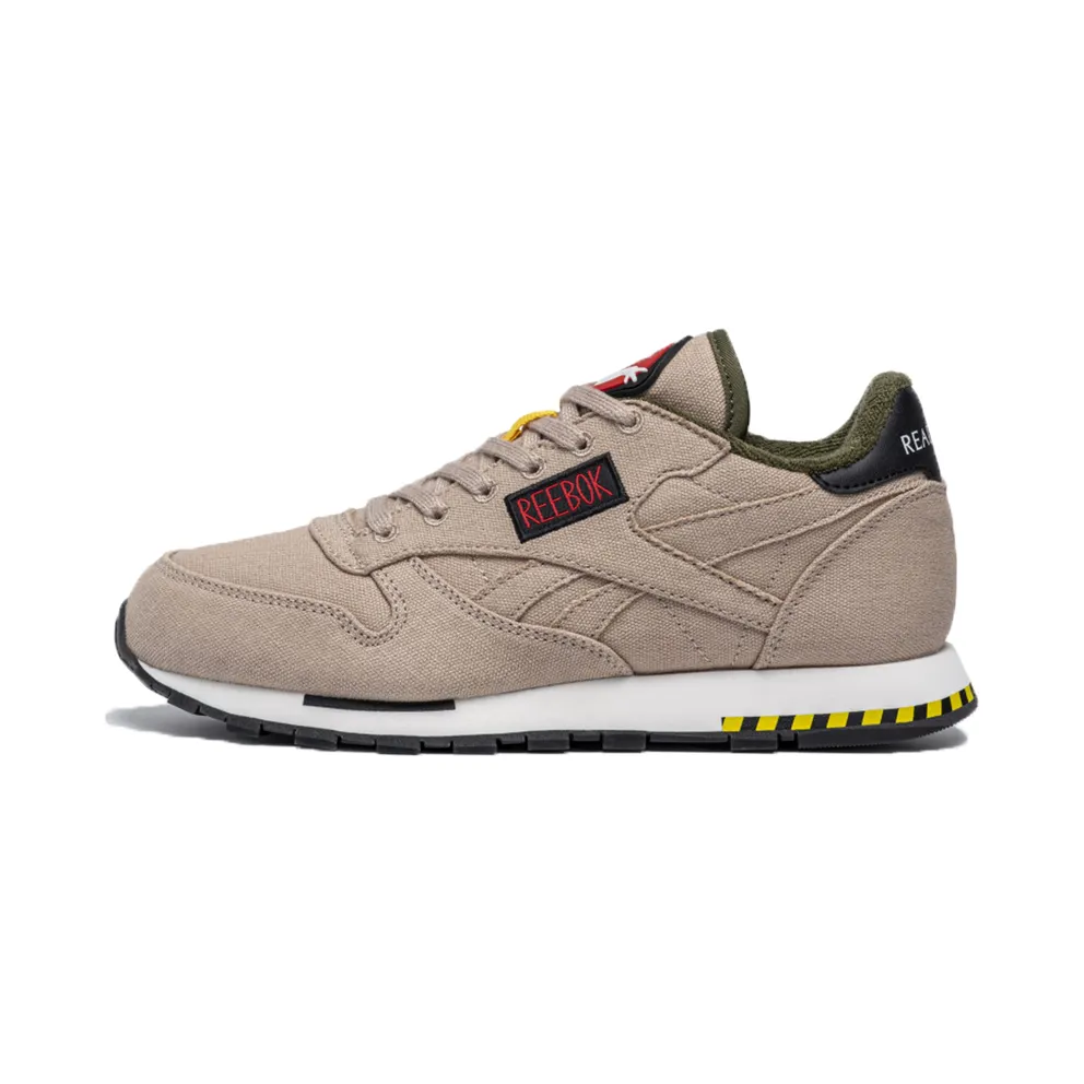 Reebok Classic Leather Ghostbusters Modern Beige/Black-Blaze Yellow (Other Brands Other)