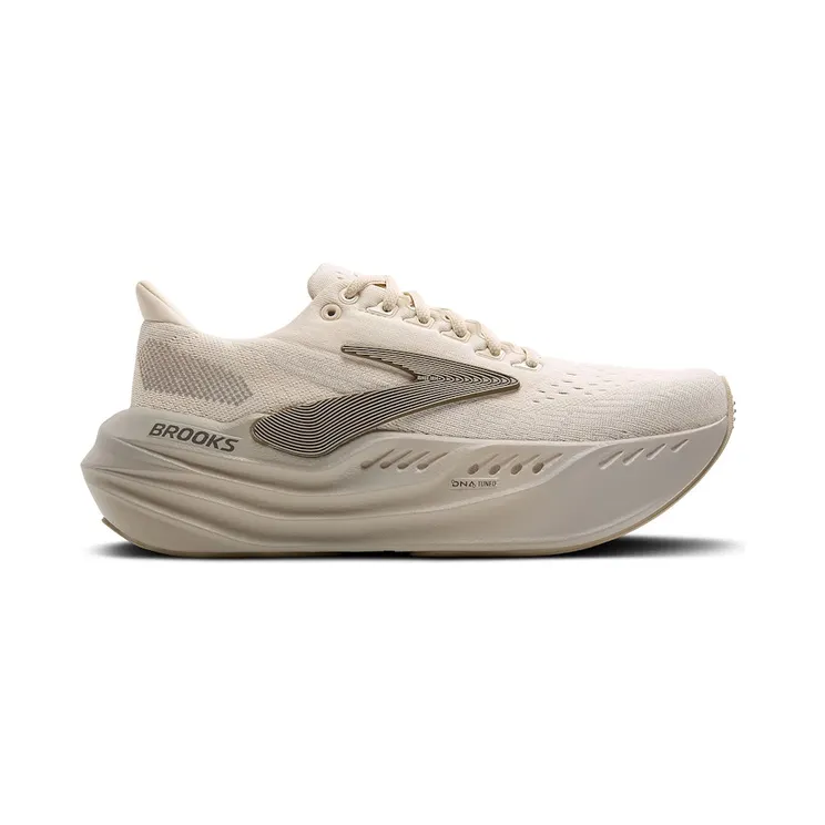 Brooks Glycerin Max Almond Peach London Fog White (120436-1B-208)