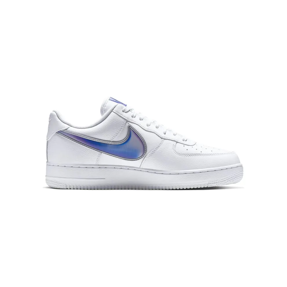Nike Air Force 1 Low Oversized Swoosh White Racer Blue White/Racer Blue (AO2441-101)