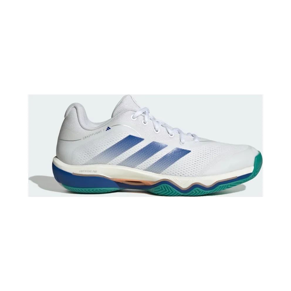 Adidas CRAZYFLIGHT 7 Cloud White / Royal Blue / Equipment Green (KJ9616)