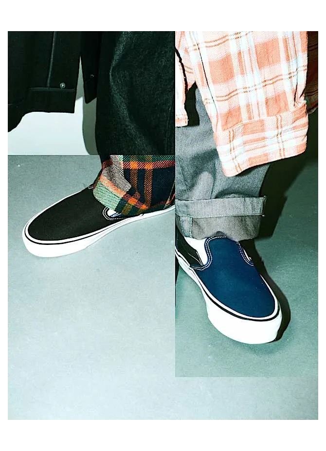 Vans OTW Classic Slip-On 98 Engineered Garments Black Dress Blues (VN000EBPY61)