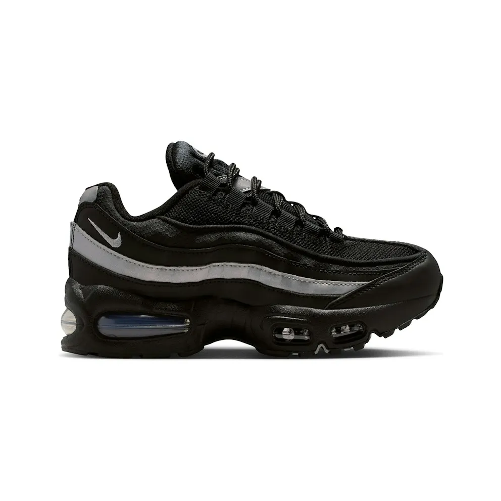 Nike Air Max 95 Black White Metallic Silver (II4130-013)
