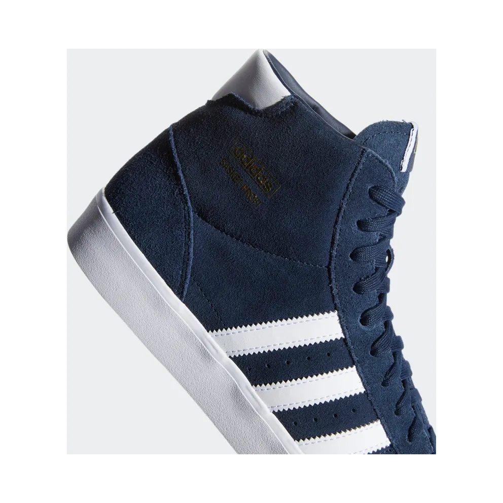 adidas Basket Profi Collegiate Navy / Cloud White / Gold Metallic (H05153)