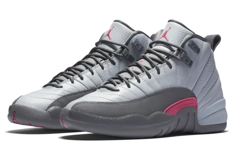 Air Jordan 12 Retro GG Wolf Grey Vivid Pink (510815-029)