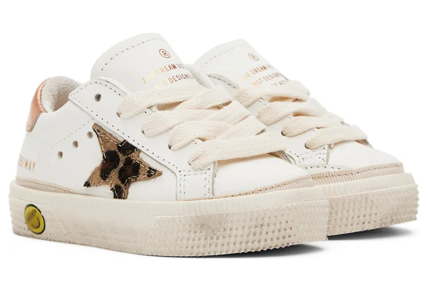 Golden Goose Baby White May Sneakers (GJF00112.F003303.11216) (3)