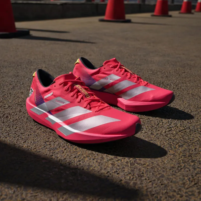 adidas Adizero Adios 9 Lucid Red Cloud White Pure Sulfur (IH5747)