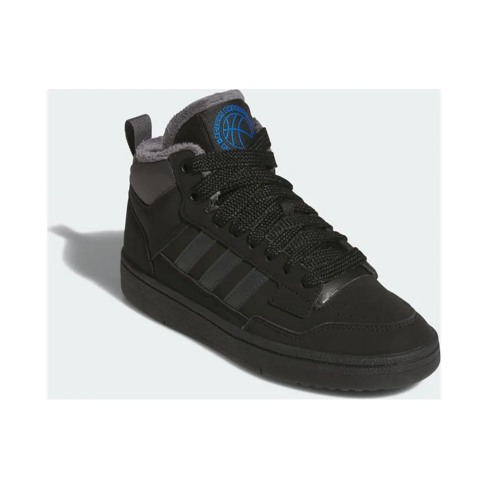 Adidas Rapid Court Mid Winterized Core Black / Grey Six / Bright Royal (JR2804)