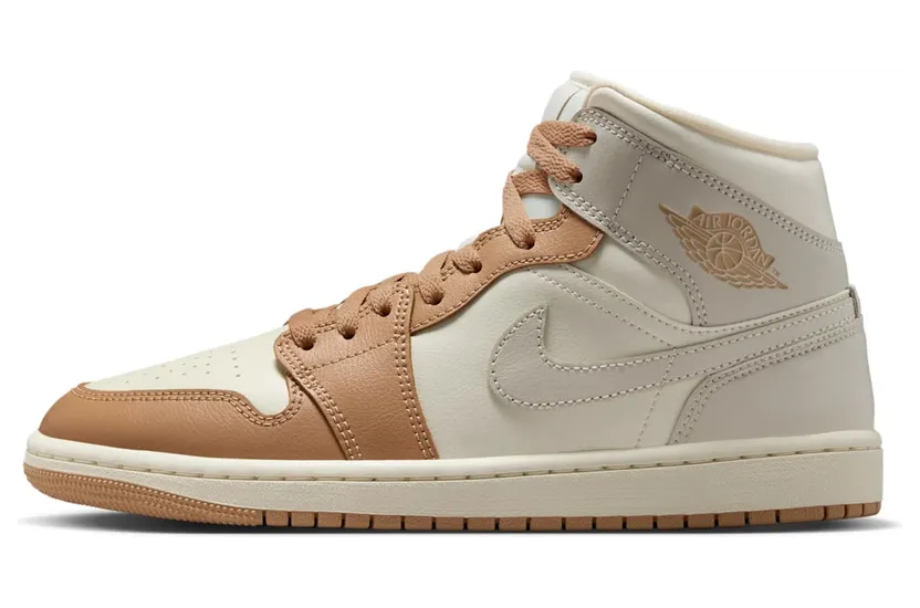 Air Jordan 1 Mid “Pale Ivory Hemp” (BQ6472-118)
