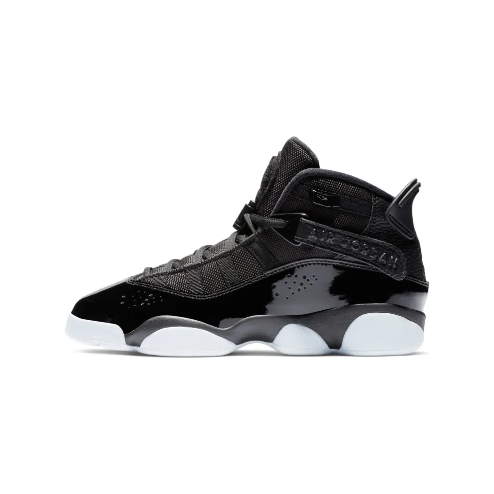Jordan 6 Rings Black White (GS) Black/Black-White (323419-011)