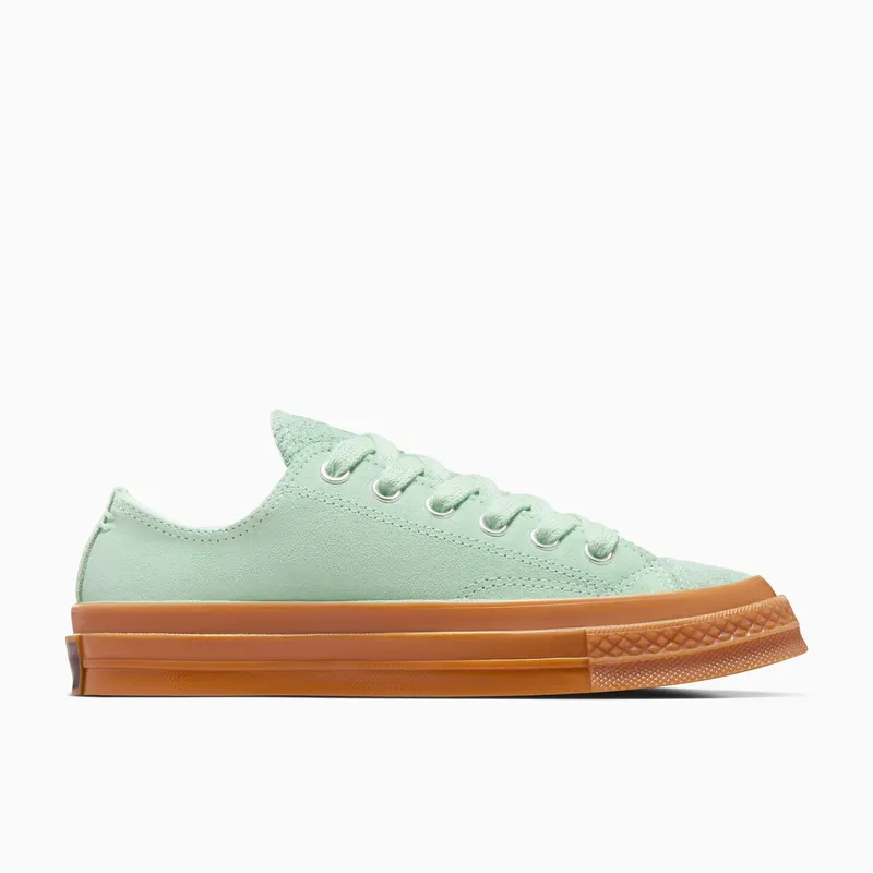 Converse Chuck 70 Suede Sticky Aloe/Gum Honey/Egret (A10136C)