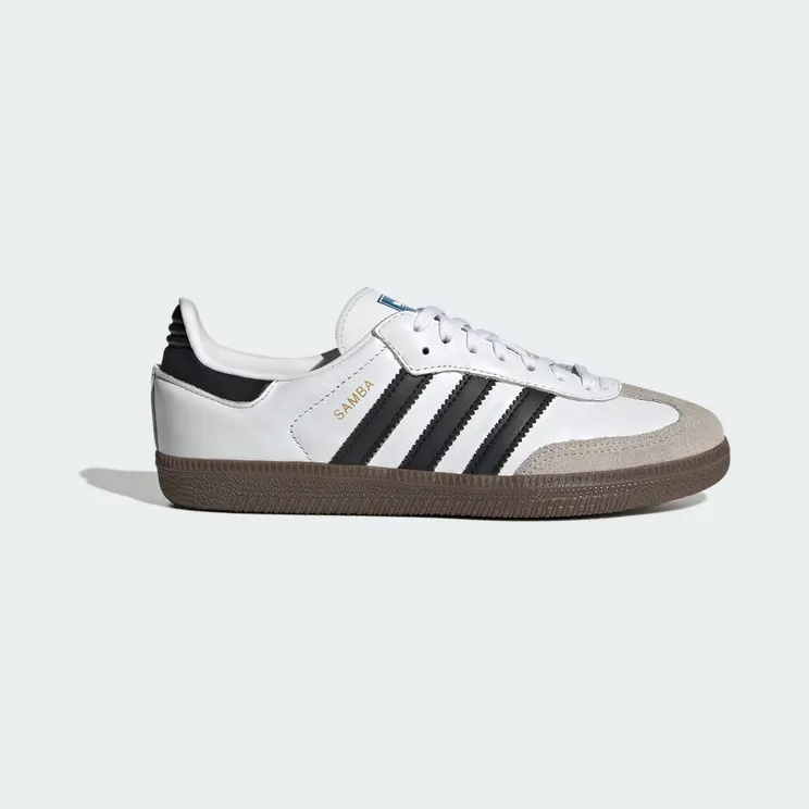 adidas Samba OG Kids Cloud White / Core Black / Gum (IE3677)