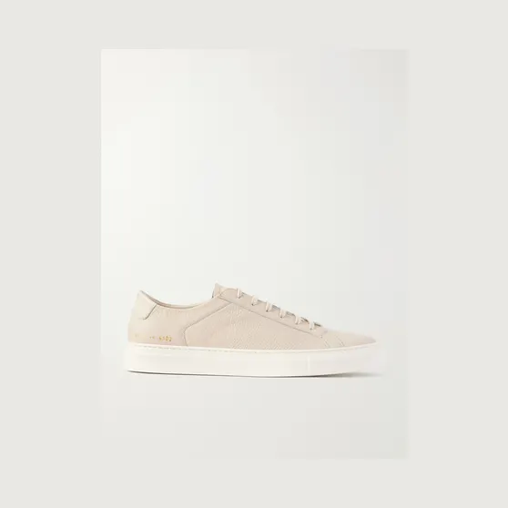 Common Projects Achilles Full-Grain Leather Sneakers Beige (2612)