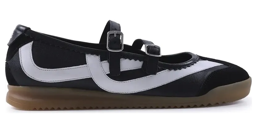 Bronx sneaker black/off white/gum (66685-UC-3904)