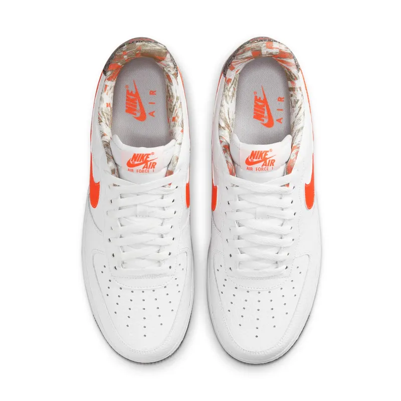 Nike Air Force 1 Crater White Team Orange (2021) (DM9098-100)