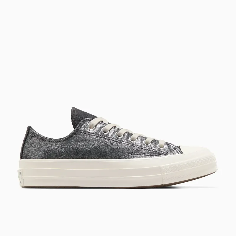 Converse Chuck 70 Suede Shimmer Vamp Pyre/Egret/Silver (A10379C)