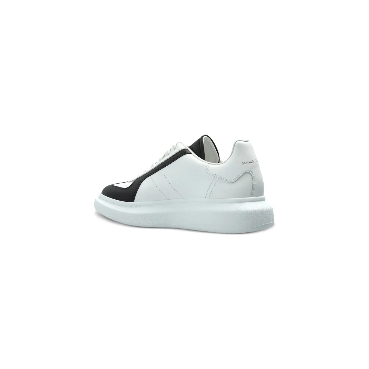 Alexander Mcqueen Oversized Lace-up Low-top “White/Black” (807882 WIAIK 9061) (3)