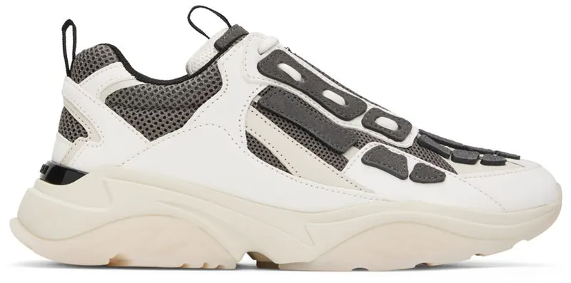 AMIRI Black & Gray Bone Runner (AW22MFS001)