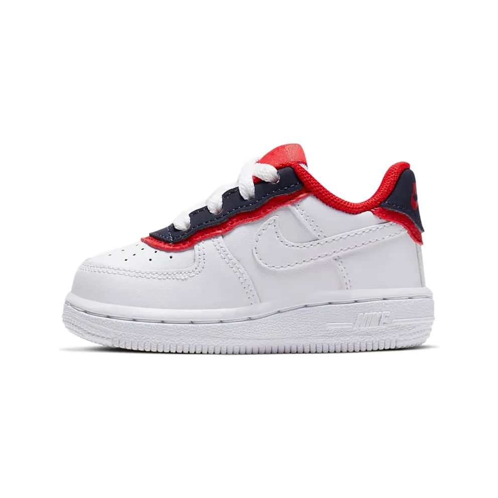 Nike Air Force 1 Low Double Layer White Obsidian Red (TD)