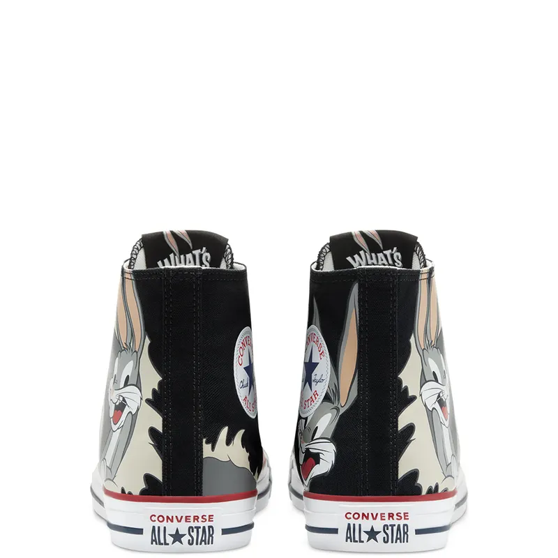 Converse Looney Tunes x Chuck Taylor All Star High ’80th Anniversary – Bugs Bunny’s Mischief’ Black/Multi/White (169225C)