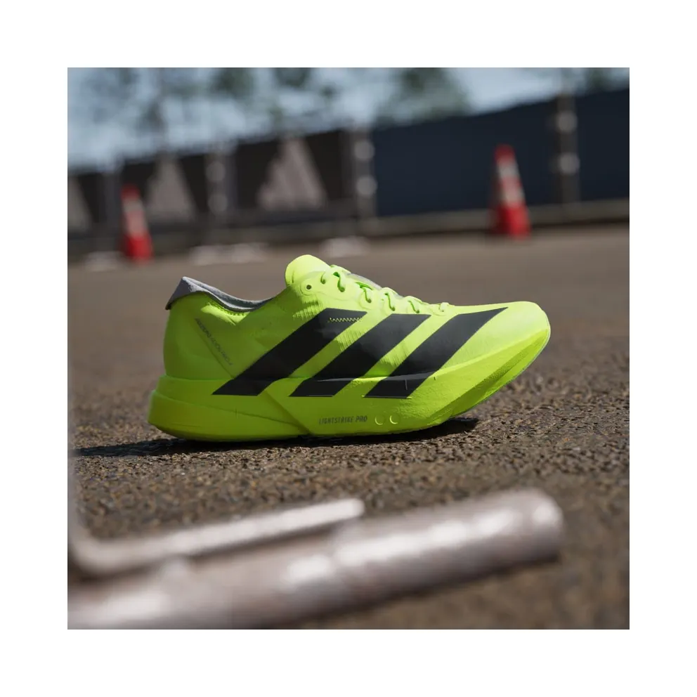 Adidas Adizero Adios Pro 4 Lucid Lemon / Core Black / Halo Silver (JR6362)