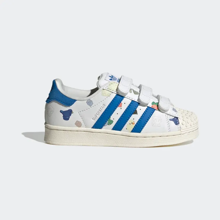 adidas Superstar x LEGO® Cloud White / Bright Royal / Core White (IF2201)