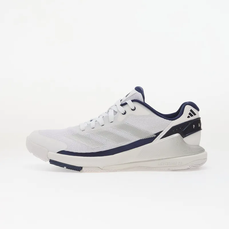 Adidas Crazyquick Padel Cloud White / Silver Metallic / Dark Blue (JR2127)