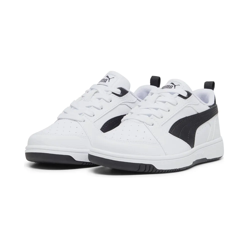 Puma Rebound V6 Lo “Puma White / Puma Black / Puma Black” (393834_02)