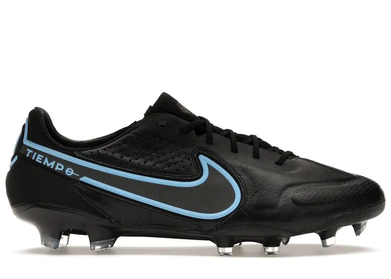 Nike Tiempo Legend 9 Elite FG Black University Blue (CZ8482-004)