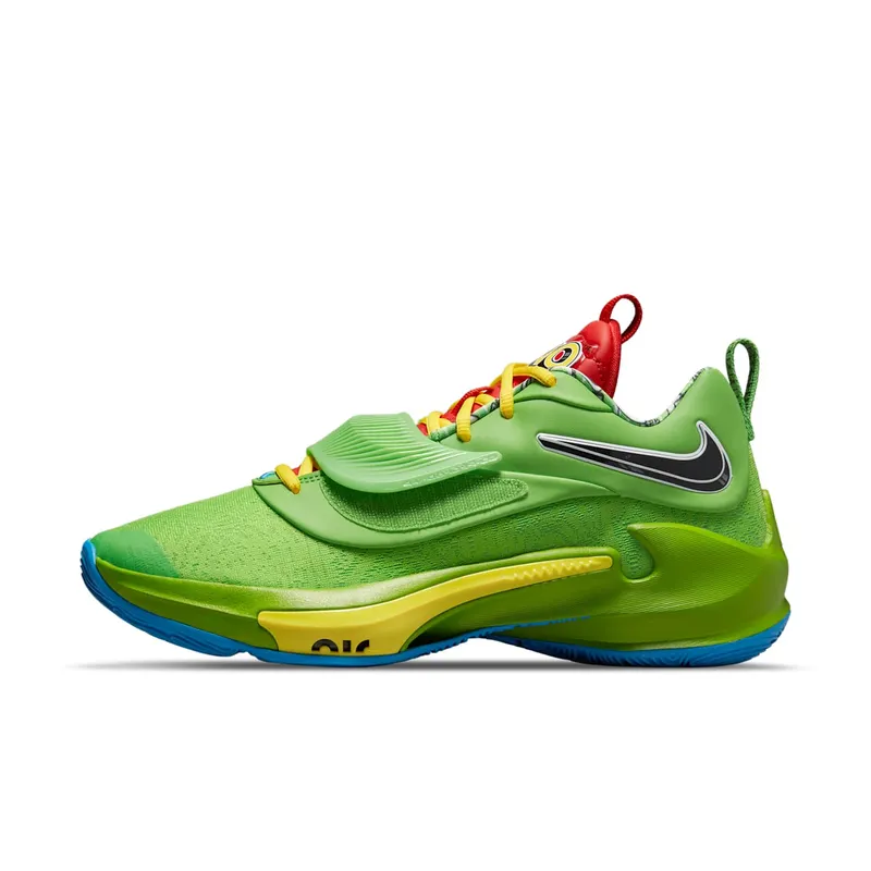 Nike Zoom Freak 3 “Green Bean / White / Action Red / Black” (DC9364-300)