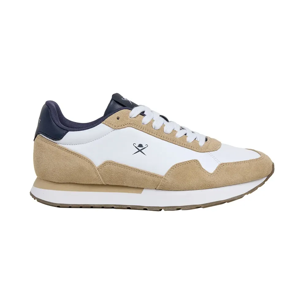 Hackett London sneaker Sand / Navy / White (HMS200107-847)